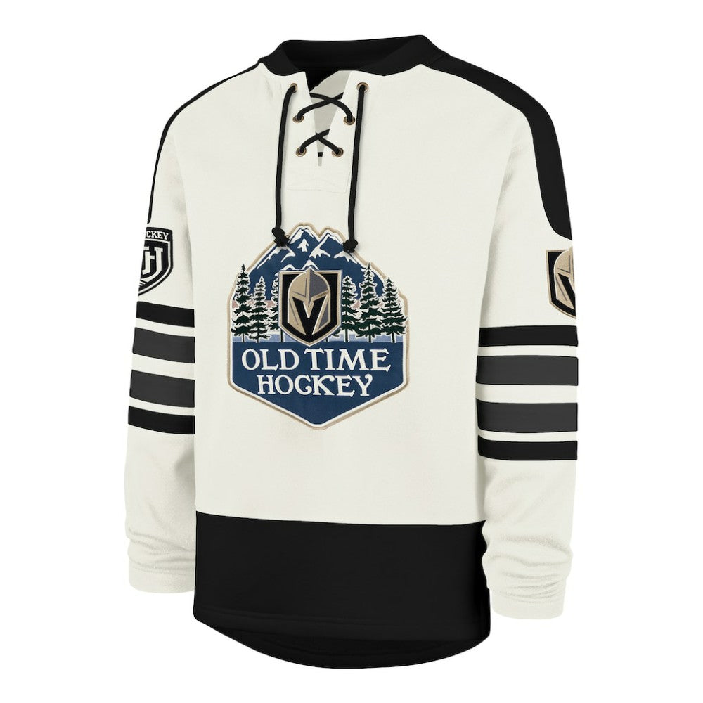 NHL Vegas Golden Knights '47 Pond Hockey Trio Eternal Lacer Sweatshirt - Cream