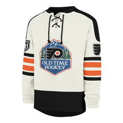NHL Philadelphia Flyers '47 Pond Hockey Trio Eternal Lacer Sweatshirt - Cream