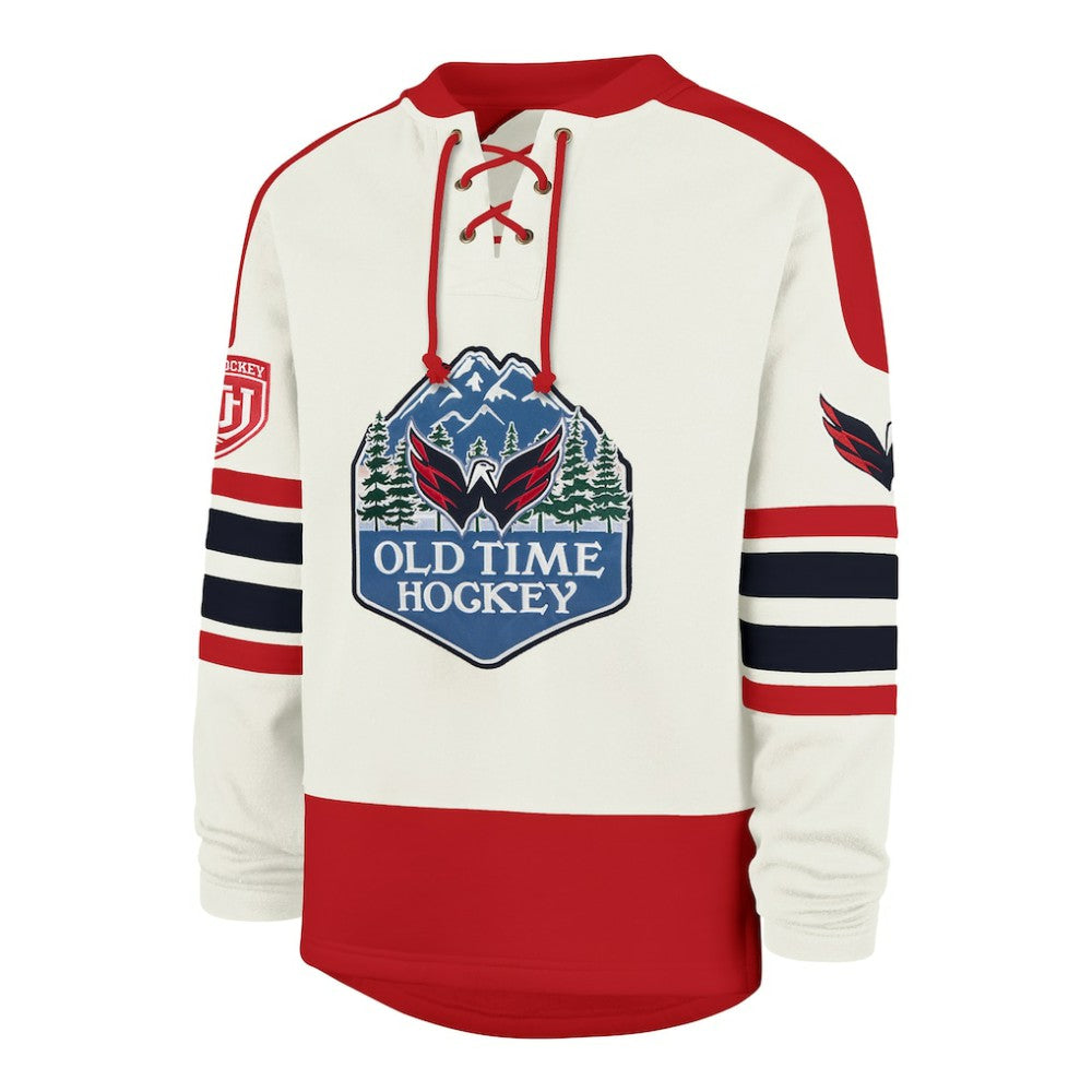 NHL Washington Capitals '47 Pond Hockey Trio Eternal Lacer Sweatshirt - Cream