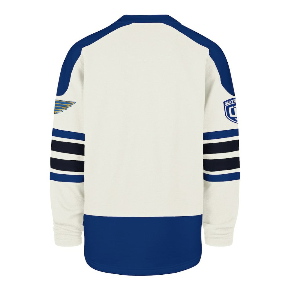 NHL St. Louis Blues '47 Pond Hockey Trio Eternal Lacer Sweatshirt - Cream