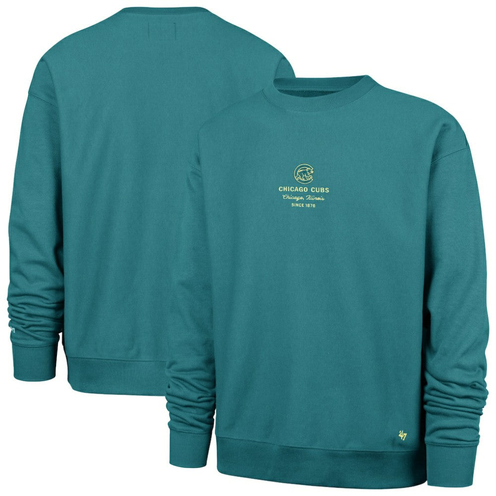 Chicago Cubs '47 Anderson Foundation Sweatshirt - Hunter Green Sweatshirts