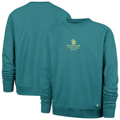 San Diego Padres '47 Anderson Foundation Sweatshirt - Hunter Green Sweatshirts