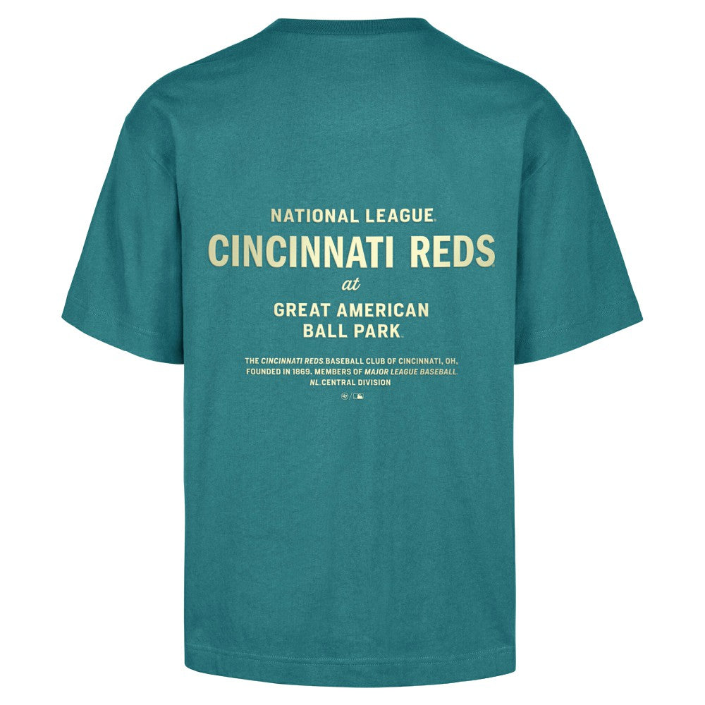 Cincinnati Reds '47 Leon Foundation T-Shirt - Hunter Green T-shirts