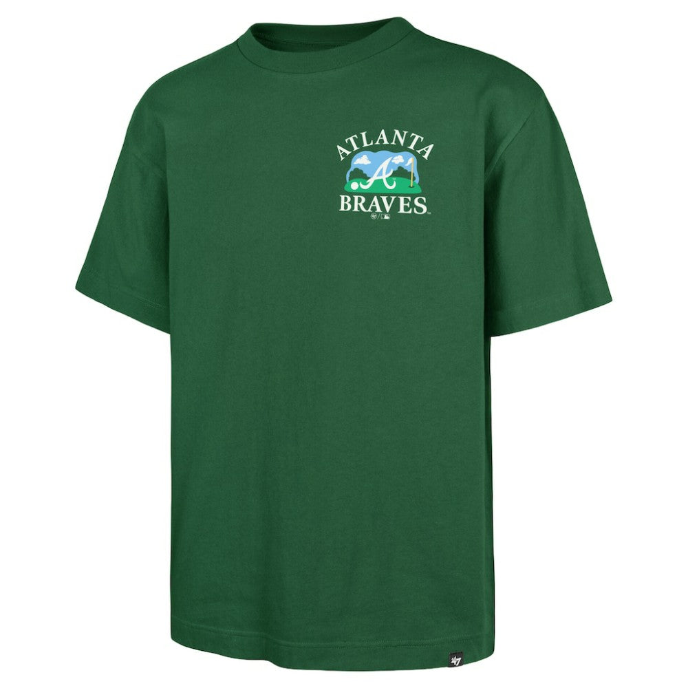 Atlanta Braves '47 Plackard Foundation T-Shirt - Green T-shirts