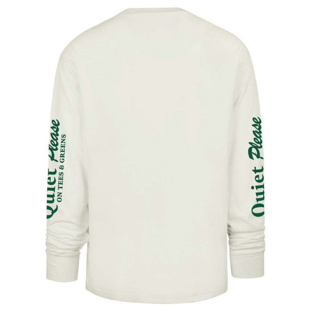 Chicago Cubs '47 Quiet Please Foundation Long Sleeve T-Shirt - Cream T-shirts