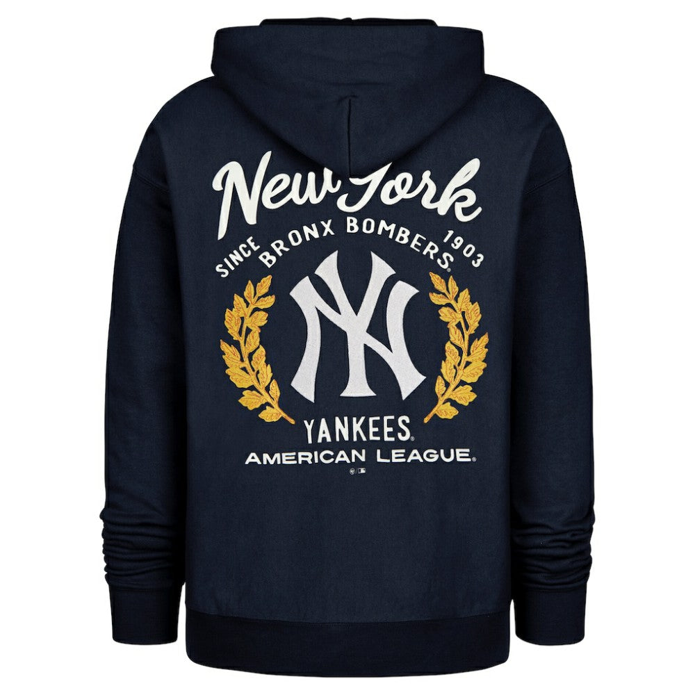 New York Yankees '47 Souvenir Laurels Foundation Hoodie - Navy Hoodies