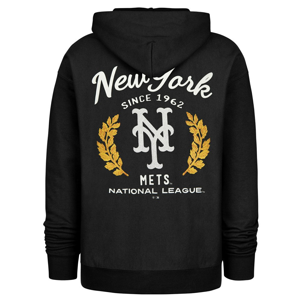 New York Mets '47 Souvenir Laurels Foundation Hoodie - Black Hoodies