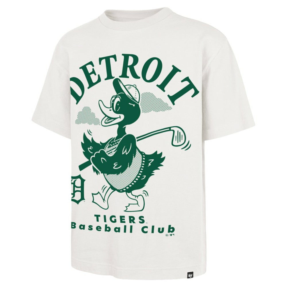 Detroit Tigers '47 Strollin' Foundation T-Shirt - Cream T-shirts