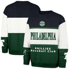 Philadelphia Phillies '47 Tee Up Maximalist Fleece Sweatshirt - Green Sweatshirts