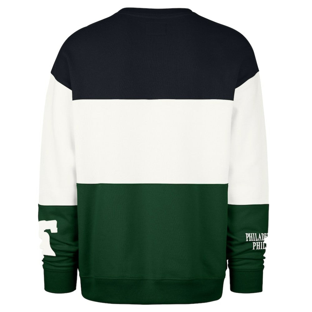 Philadelphia Phillies '47 Tee Up Maximalist Fleece Sweatshirt - Green Sweatshirts