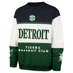 Detroit Tigers '47 Tee Up Maximalist Fleece Sweatshirt - Green Sweatshirts