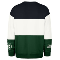 Chicago Cubs '47 Tee Up Maximalist Fleece Sweatshirt - Green Sweatshirts