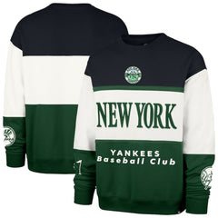 New York Yankees '47 Tee Up Maximalist Fleece Sweatshirt - Green Sweatshirts