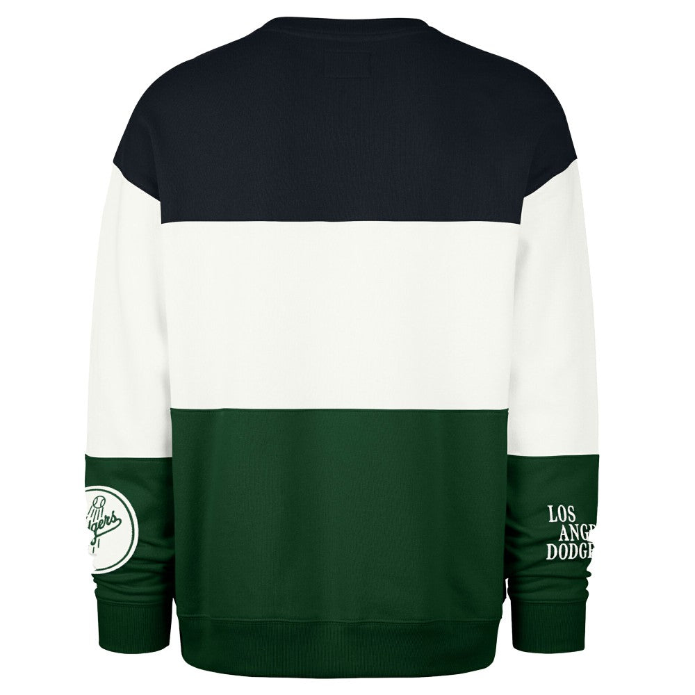 Los Angeles Dodgers '47 Tee Up Maximalist Fleece Sweatshirt - Green Sweatshirts