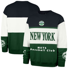 New York Mets '47 Tee Up Maximalist Fleece Sweatshirt - Green Sweatshirts