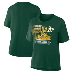 Athletics Women's 2026 Spring Training Cactus League Hometown Special T-Shirt - Green T-shirts