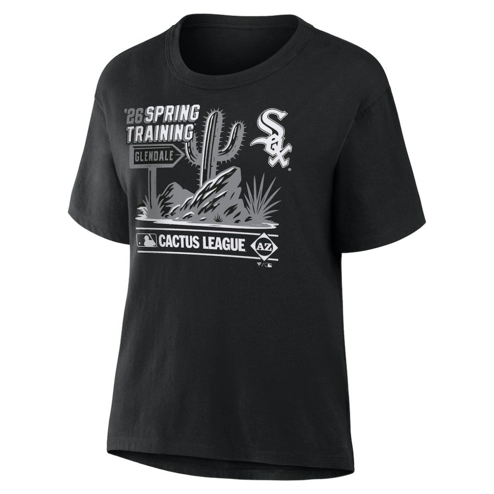 Chicago White Sox Women's 2026 Spring Training Cactus League Hometown Special T-Shirt - Black T-shirts