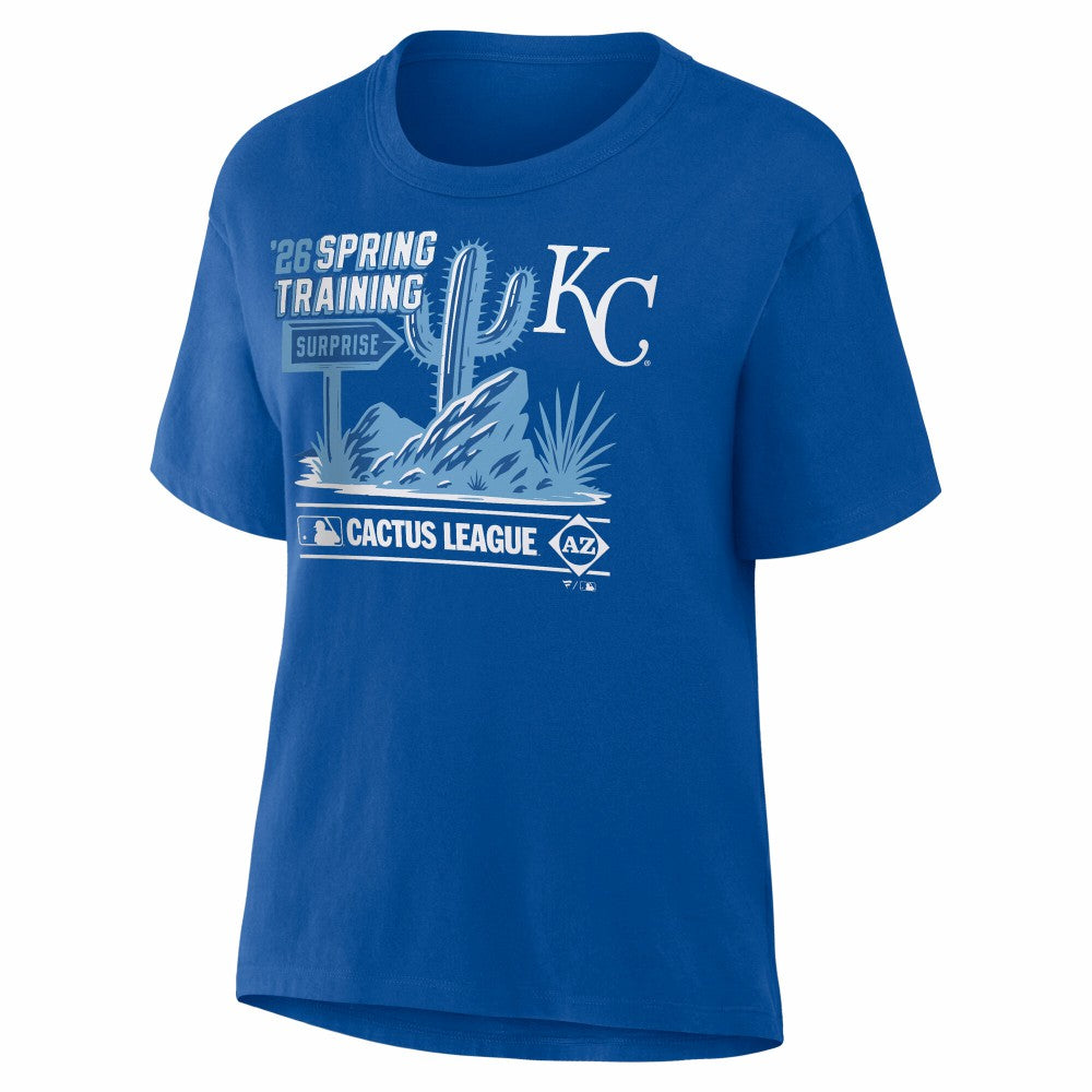 Kansas City Royals Women's 2026 Spring Training Cactus League Hometown Special T-Shirt - Royal T-shirts
