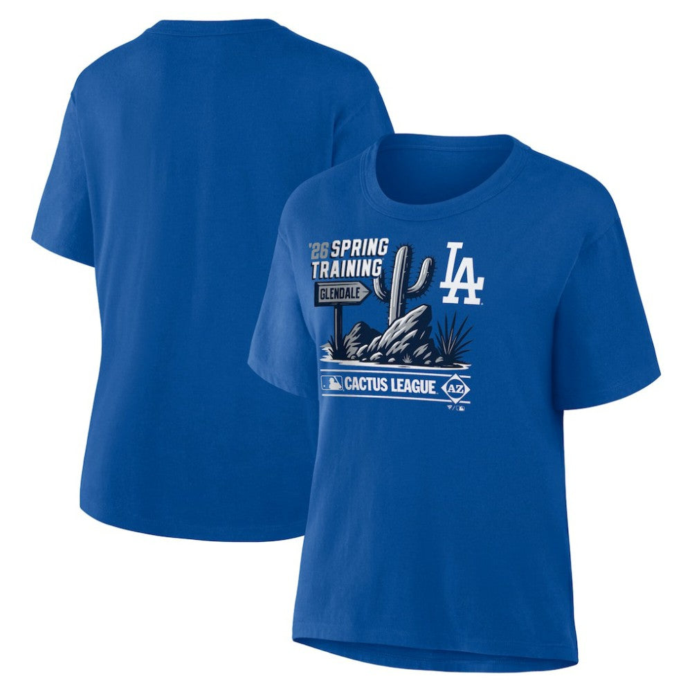 Los Angeles Dodgers Women's 2026 Spring Training Cactus League Hometown Special T-Shirt - Royal T-shirts