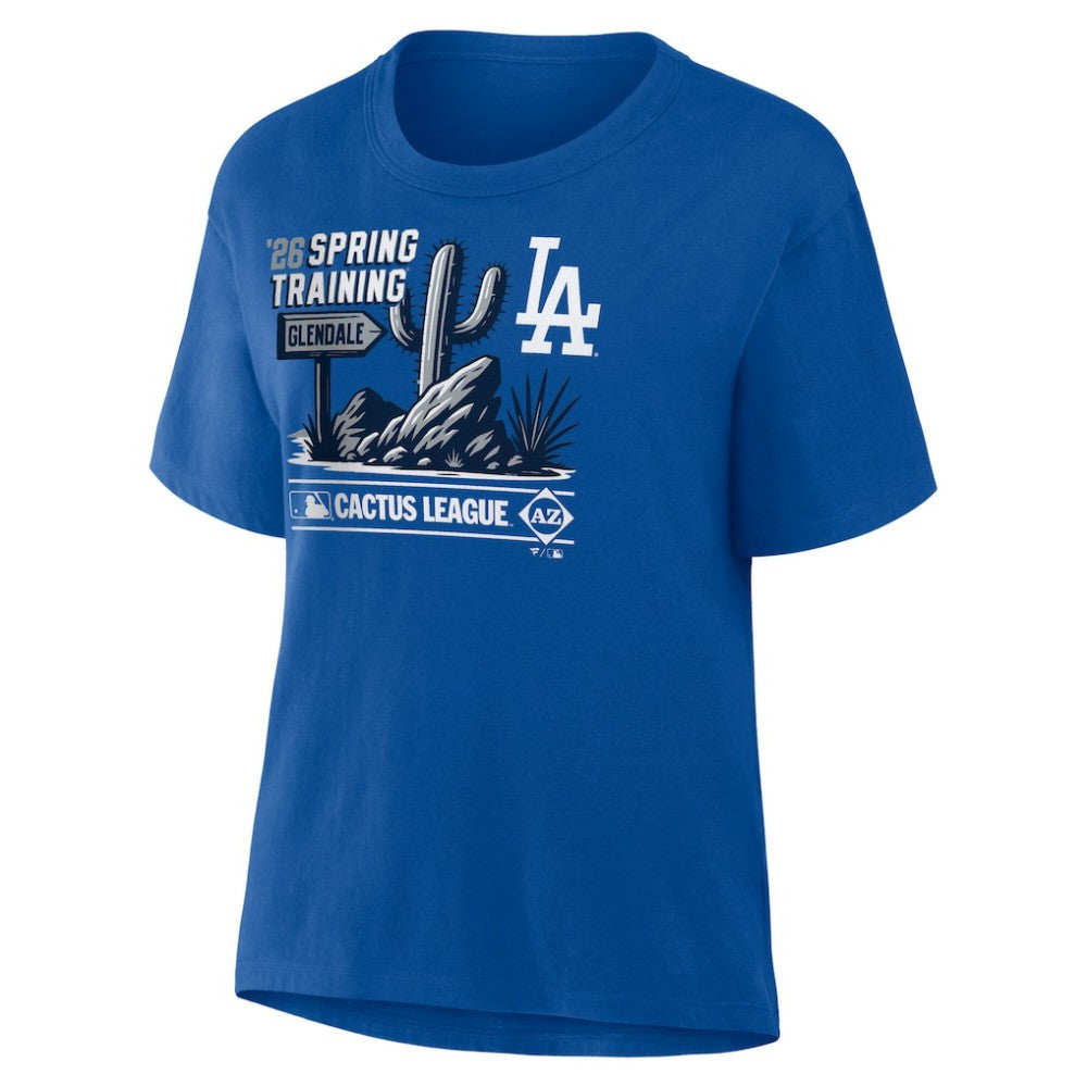 Los Angeles Dodgers Women's 2026 Spring Training Cactus League Hometown Special T-Shirt - Royal T-shirts