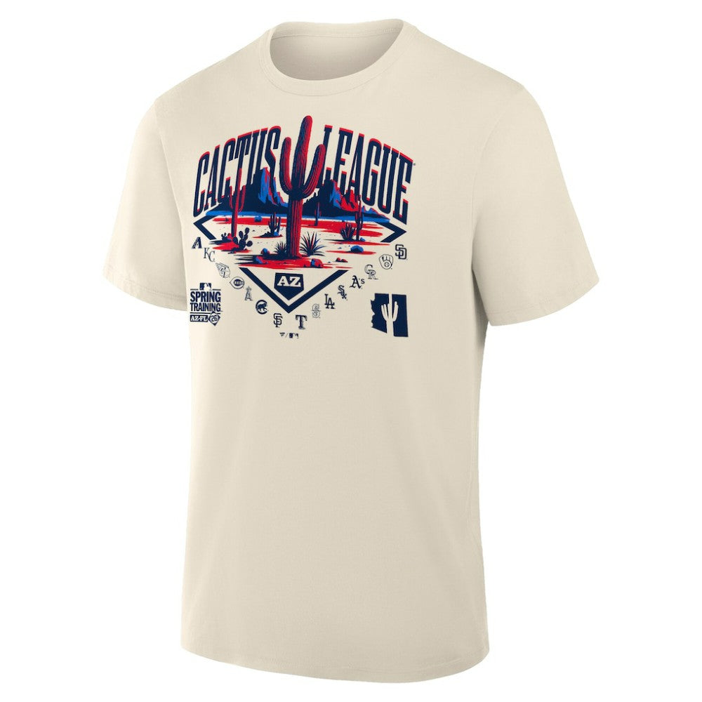 2026 Spring Training Cactus League T-Shirt - Cream T-shirts