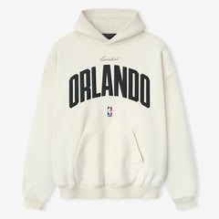 Orlando Magic Fear of God x NBA Unisex 90s Hoodie Cream