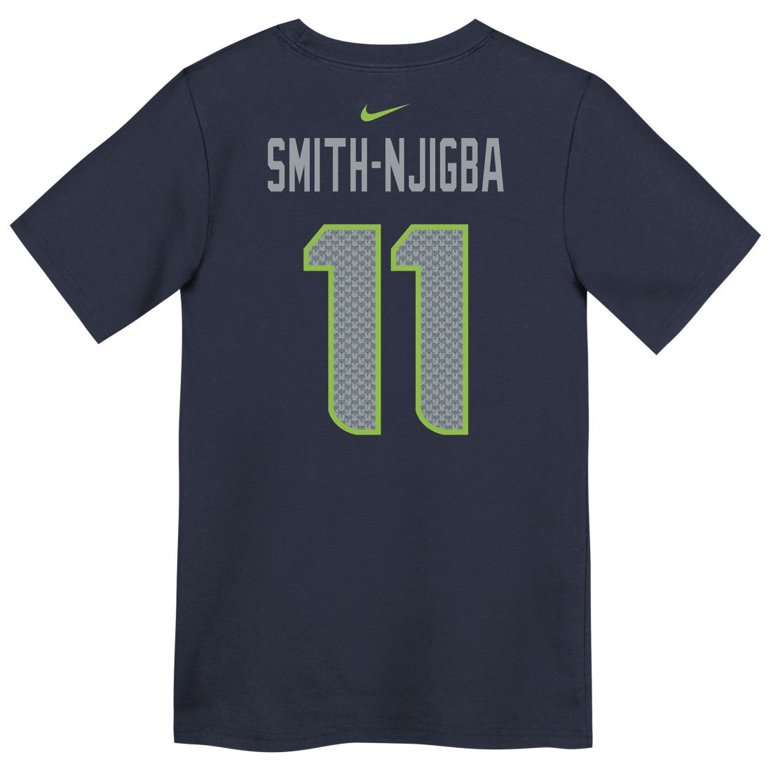 Jaxon Smith-Njigba Seattle Seahawks Preschool Super Bowl LX Patch Name & Number T-Shirt College Navy