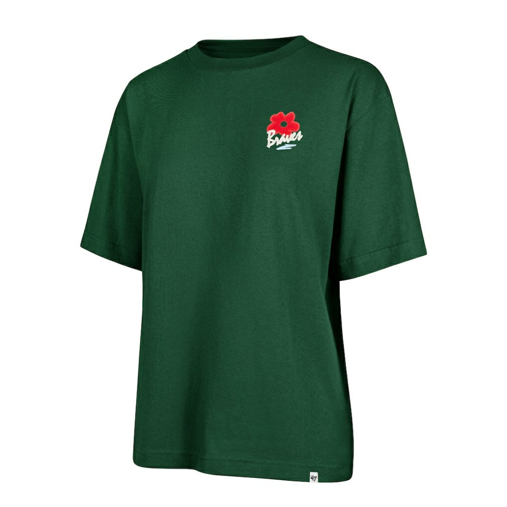 Atlanta Braves '47 Unisex Gallery Foundation T-Shirt - Dark Green T-shirts