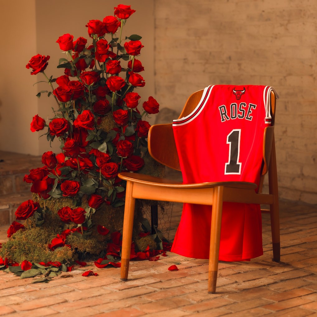 Derrick Rose Chicago Bulls 2008-09 Authentic Jersey Red