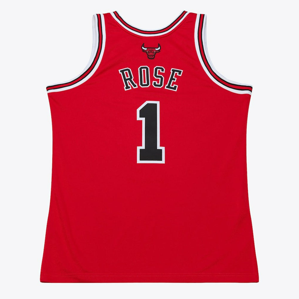Derrick Rose Chicago Bulls 2008-09 Authentic Jersey Red