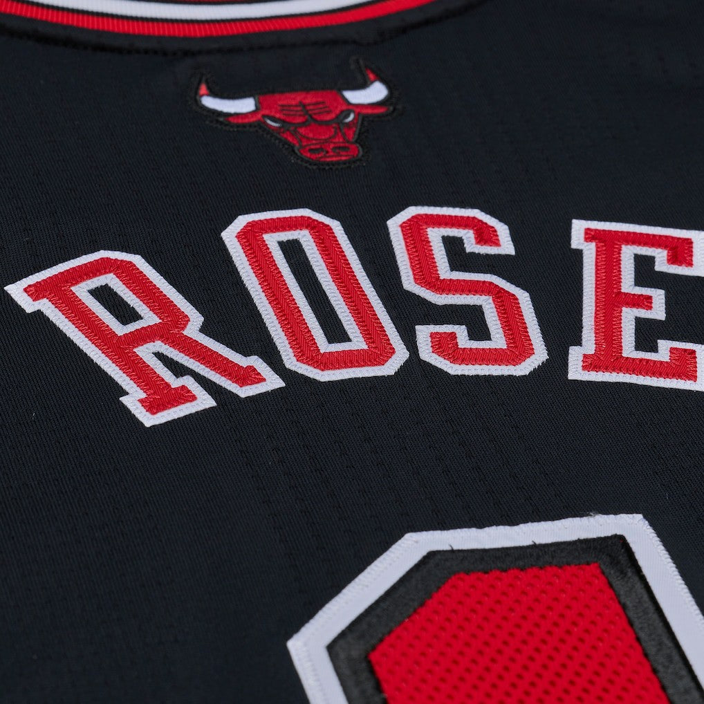Derrick Rose Chicago Bulls 2010-11 Authentic Jersey Black