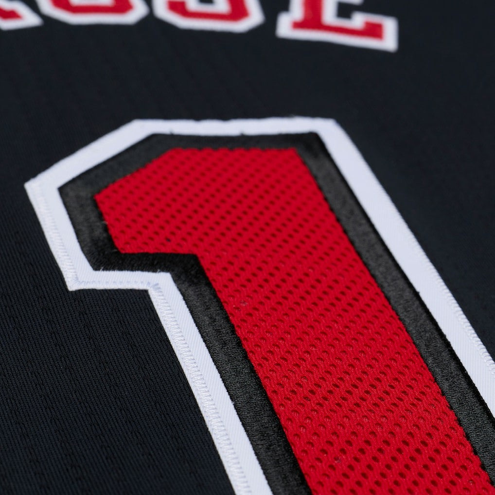 Derrick Rose Chicago Bulls 2010-11 Authentic Jersey Black