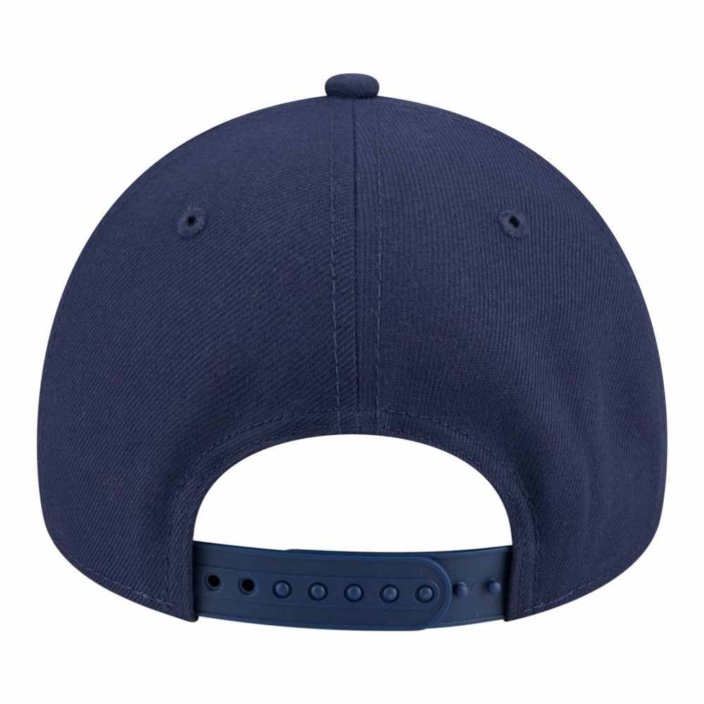 Milwaukee Brewers New Era Youth 9FORTY A-Frame Adjustable Hat - Navy Hats