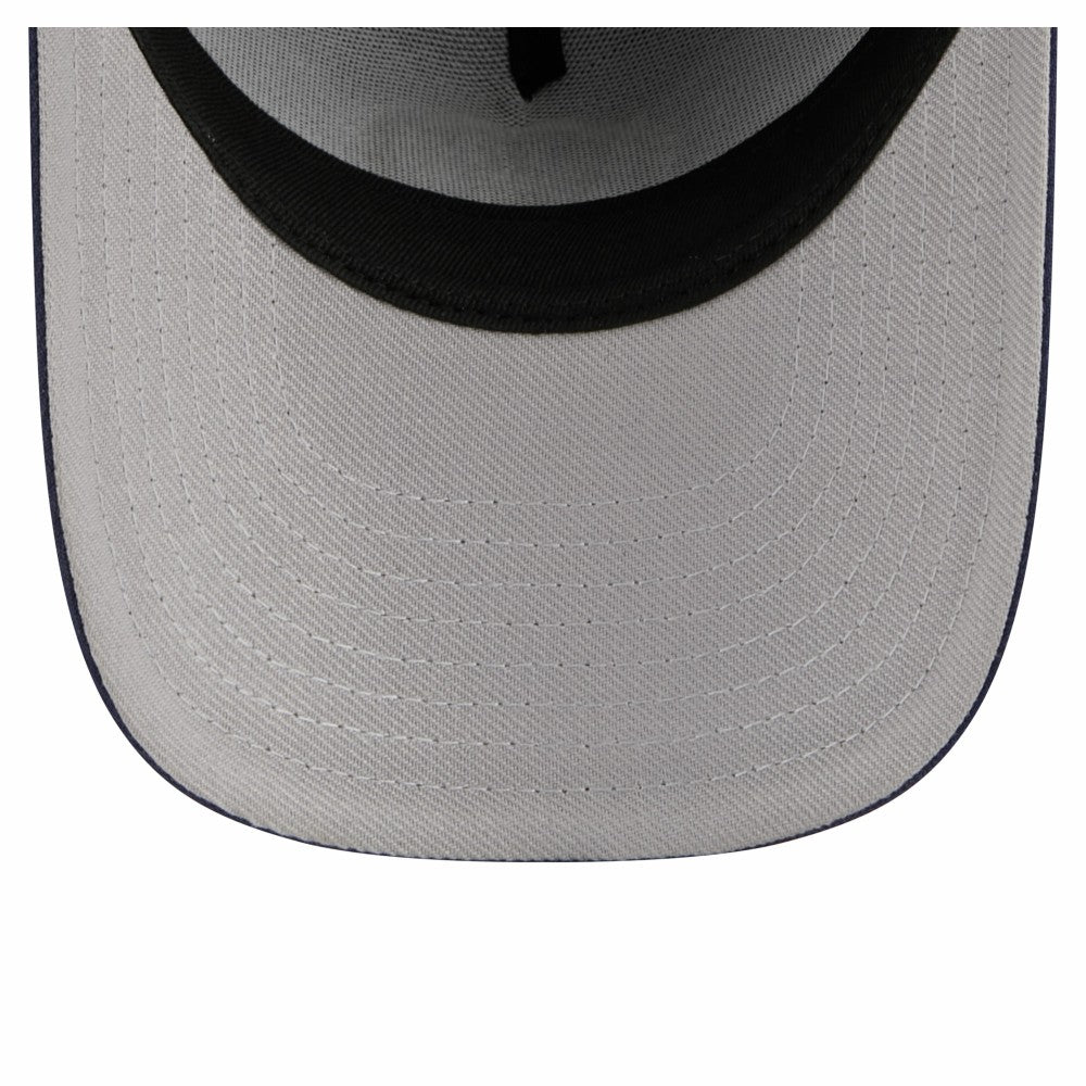 Milwaukee Brewers New Era Youth 9FORTY A-Frame Adjustable Hat - Navy Hats