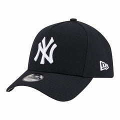 New York Yankees New Era Youth 9FORTY A-Frame Adjustable Hat - Navy Hats