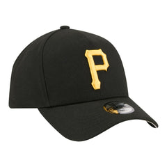 Pittsburgh Pirates New Era Youth 9FORTY A-Frame Adjustable Hat - Black Hats
