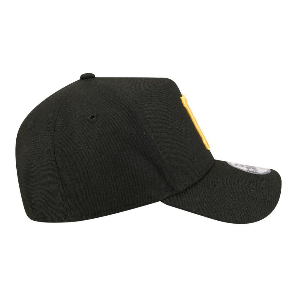 Pittsburgh Pirates New Era Youth 9FORTY A-Frame Adjustable Hat - Black Hats