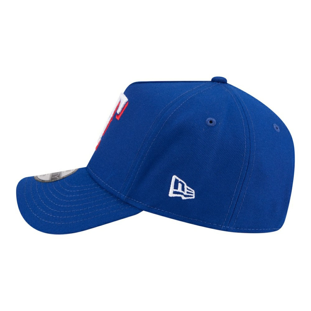 Texas Rangers New Era Youth 9FORTY A-Frame Adjustable Hat - Royal Hats