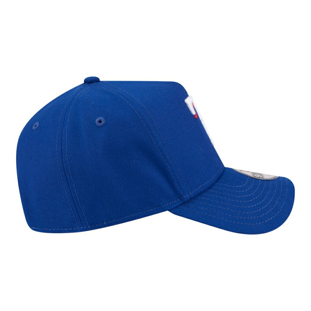 Texas Rangers New Era Youth 9FORTY A-Frame Adjustable Hat - Royal Hats