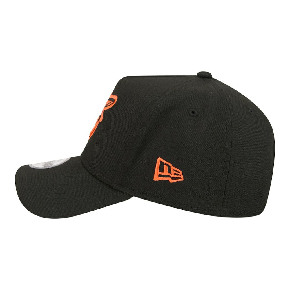 Baltimore Orioles New Era Youth 9FORTY A-Frame Adjustable Hat - Black Hats