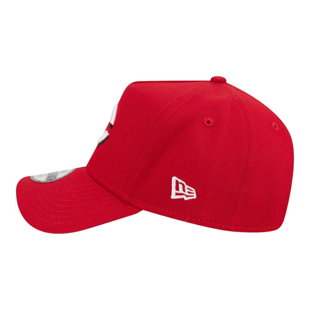 Cincinnati Reds New Era Youth 9FORTY A-Frame Adjustable Hat - Red Hats