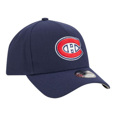 NHL Montreal Canadiens New Era Youth 9FORTY A-Frame Adjustable Hat - Navy