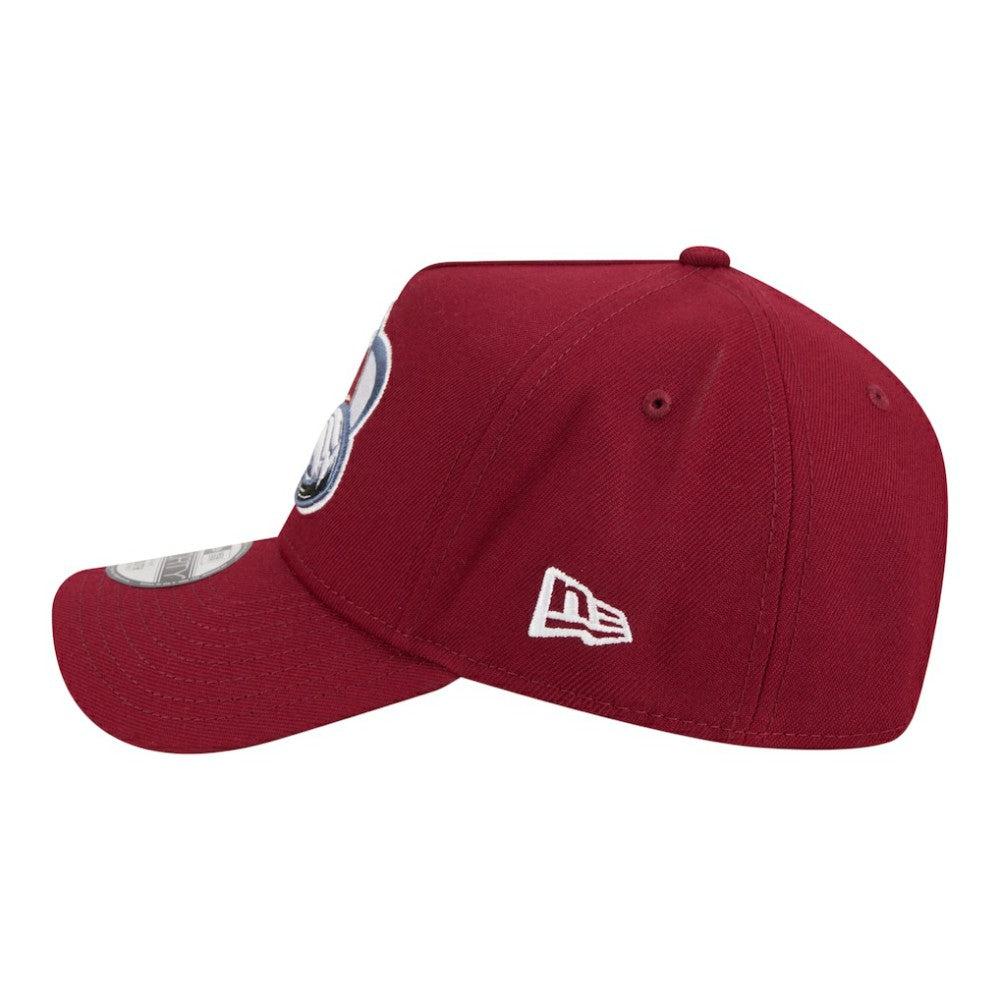 NHL Colorado Avalanche New Era Youth 9FORTY A-Frame Adjustable Hat - Burgundy