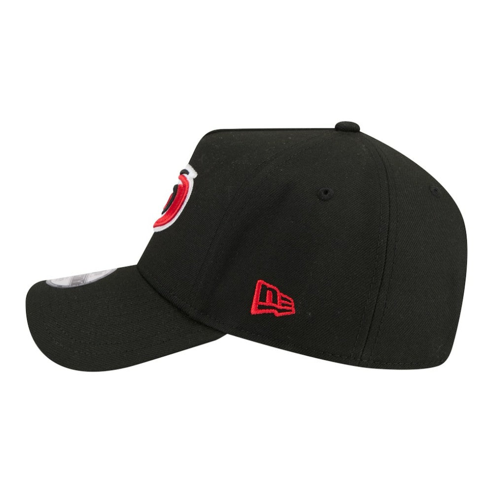 NHL Carolina Hurricanes New Era Youth 9FORTY A-Frame Adjustable Hat - Black