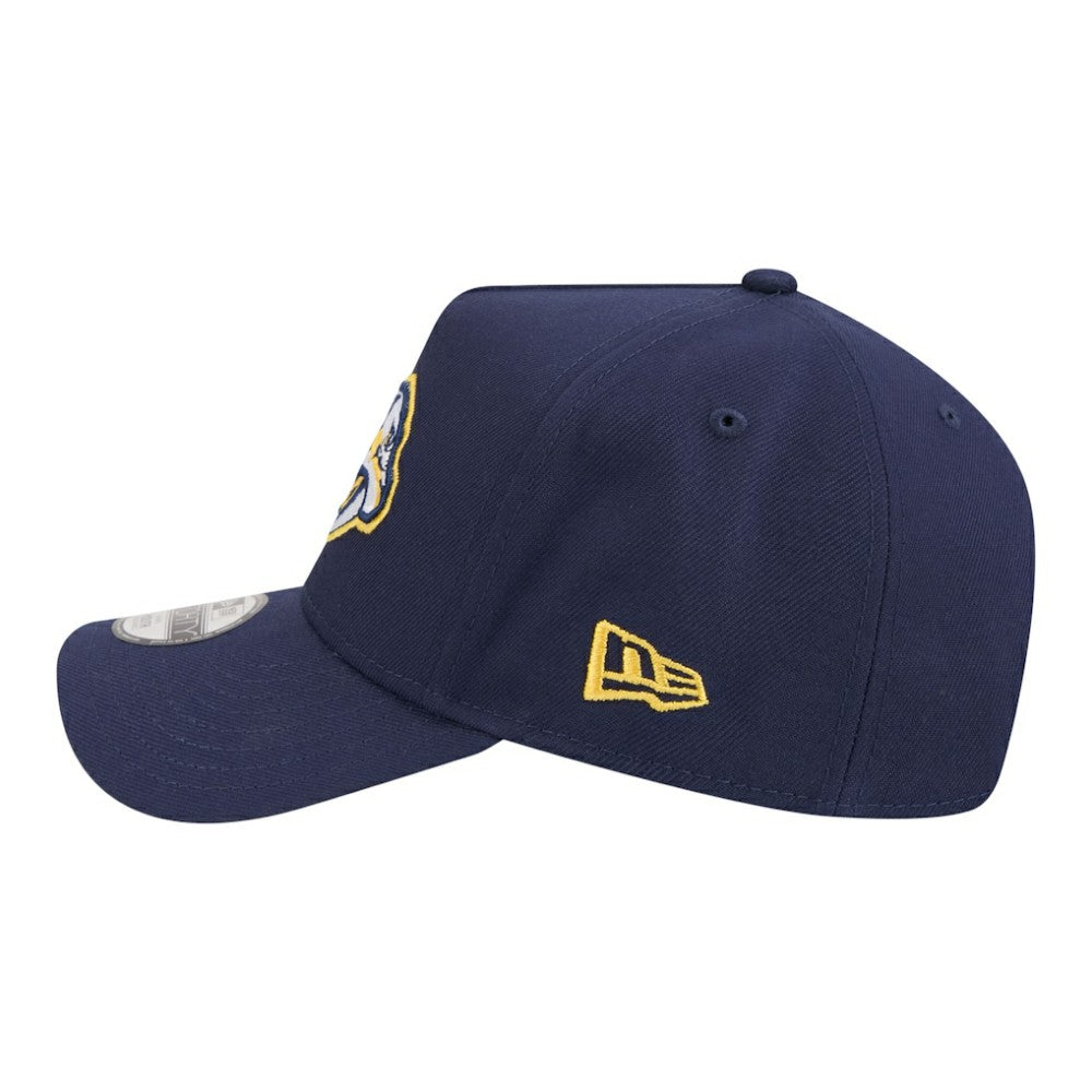 NHL Nashville Predators New Era Youth 9FORTY A-Frame Adjustable Hat - Navy