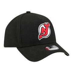 NHL New Jersey Devils New Era Youth 9FORTY A-Frame Adjustable Hat - Black