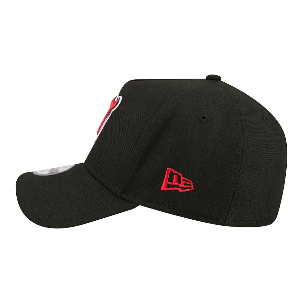 NHL New Jersey Devils New Era Youth 9FORTY A-Frame Adjustable Hat - Black