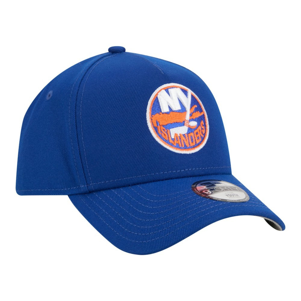 NHL New York Islanders New Era Youth 9FORTY A-Frame Adjustable Hat - Royal