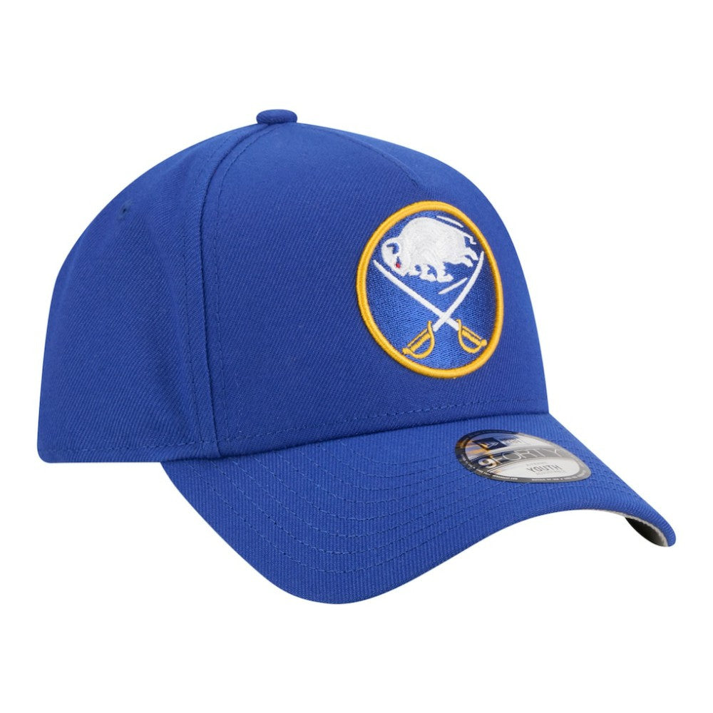 NHL Buffalo Sabres New Era Youth 9FORTY A-Frame Adjustable Hat - Royal