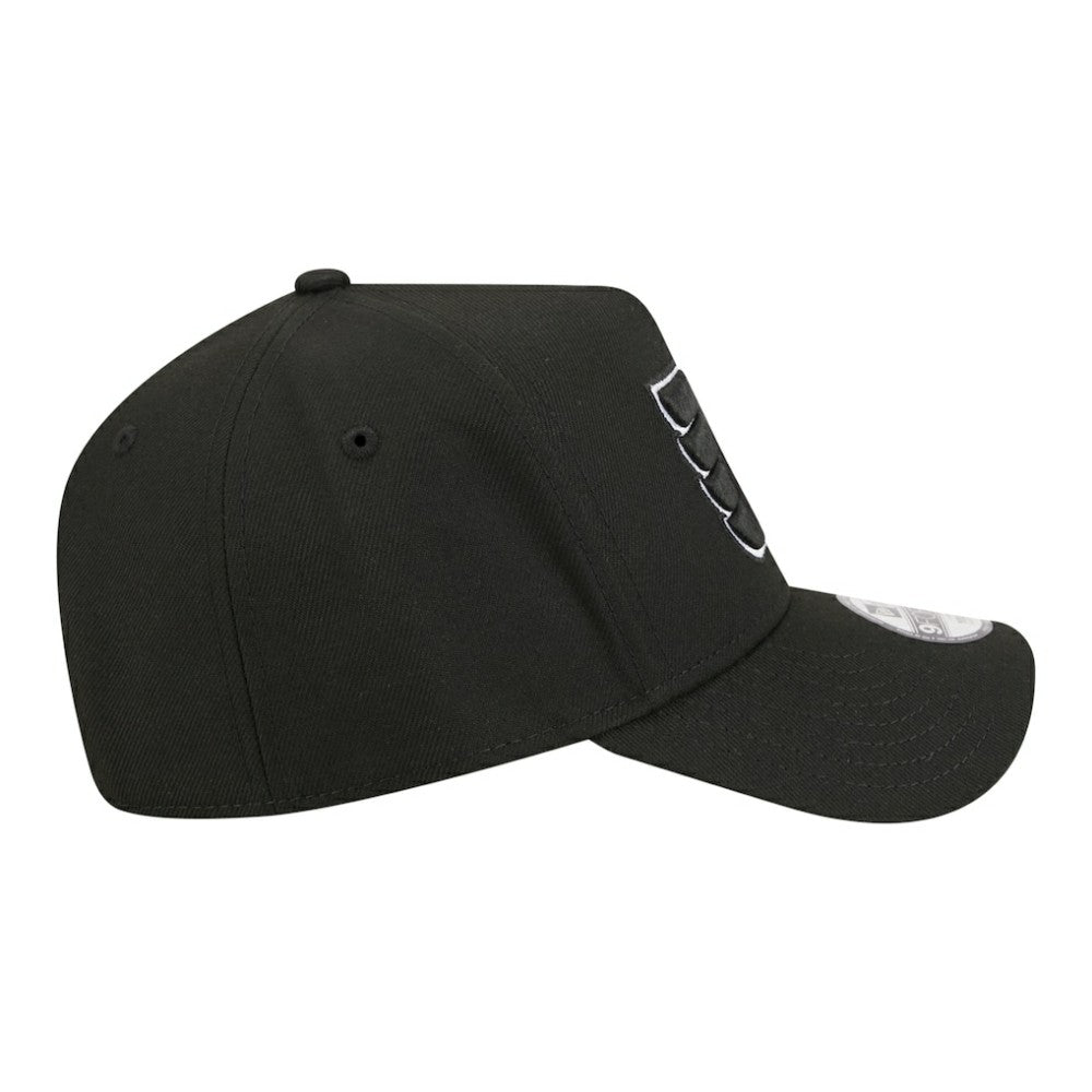 NHL Philadelphia Flyers New Era Youth 9FORTY A-Frame Adjustable Hat - Black
